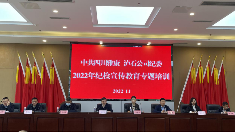 雅康、泸石公司纪委举办2022年纪检宣传教育专题培训1.png